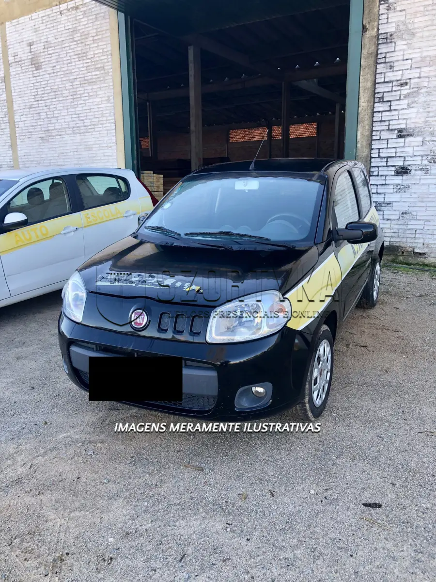 LOTE 011 - FIAT UNO VIVAVE 1.0, COMPLETO, ANO 2014.
