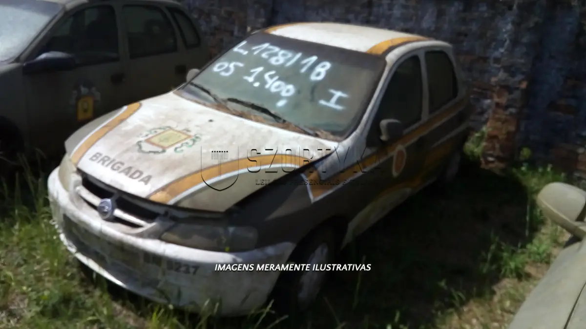 LOTE 128 - GM/CELTA 4P SPIRIT JBM-1735 2005