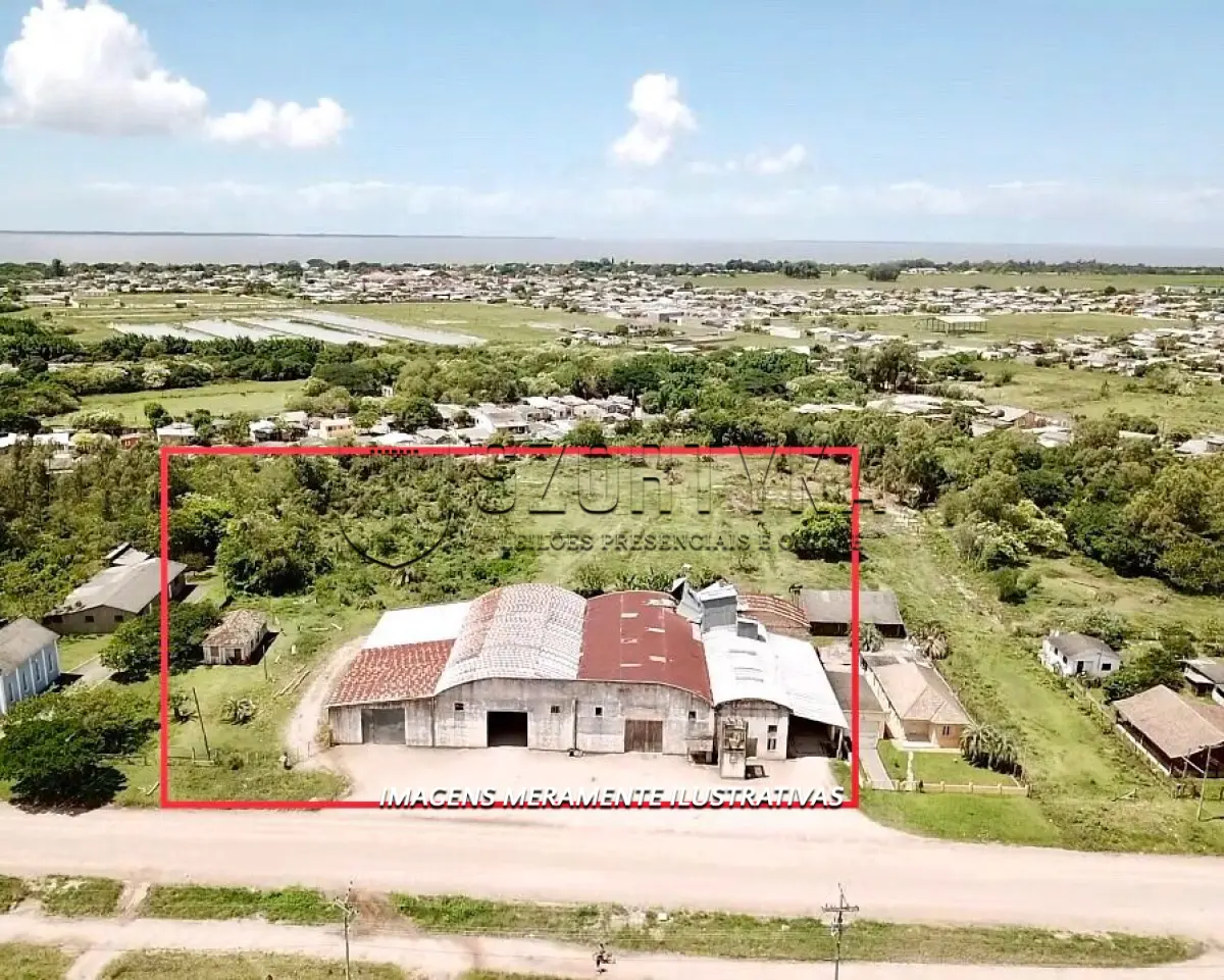 LOTE 001 - UM PRÉDIO PARA DEPÓSITO COM O RESPECTIVO TERRENO, MEDINDO 6.6331,00m²