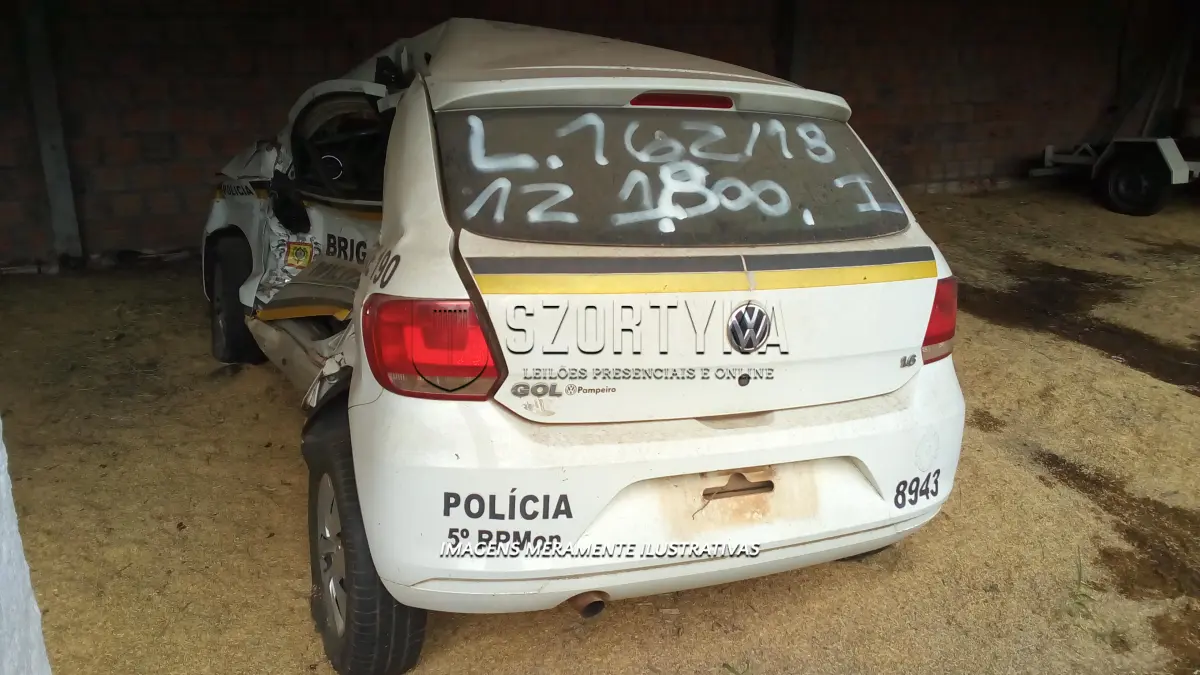 LOTE 162 - VW/NOVO GOL 1.6 CITY, ANO 2012.