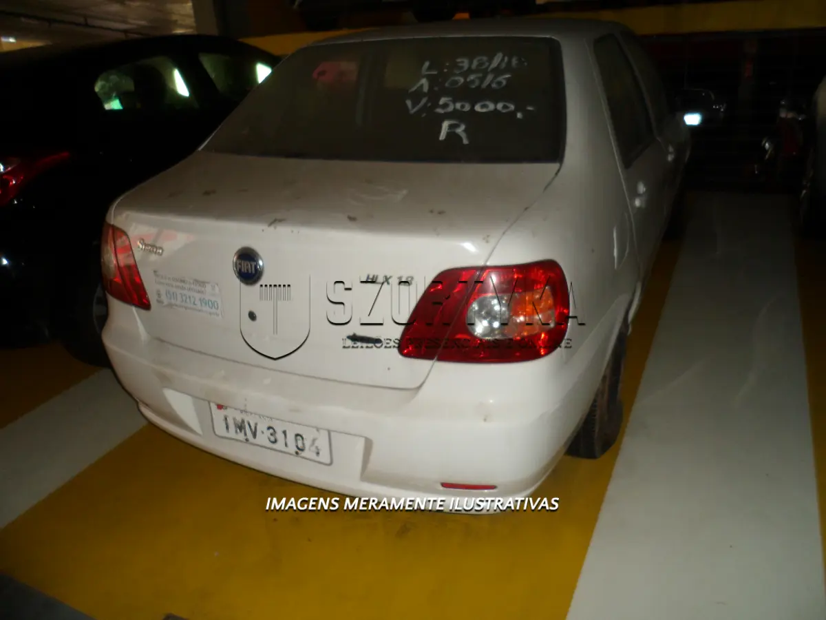 LOTE 038 - FIAT/SIENA HLX FLEX IMV-3104 05-06