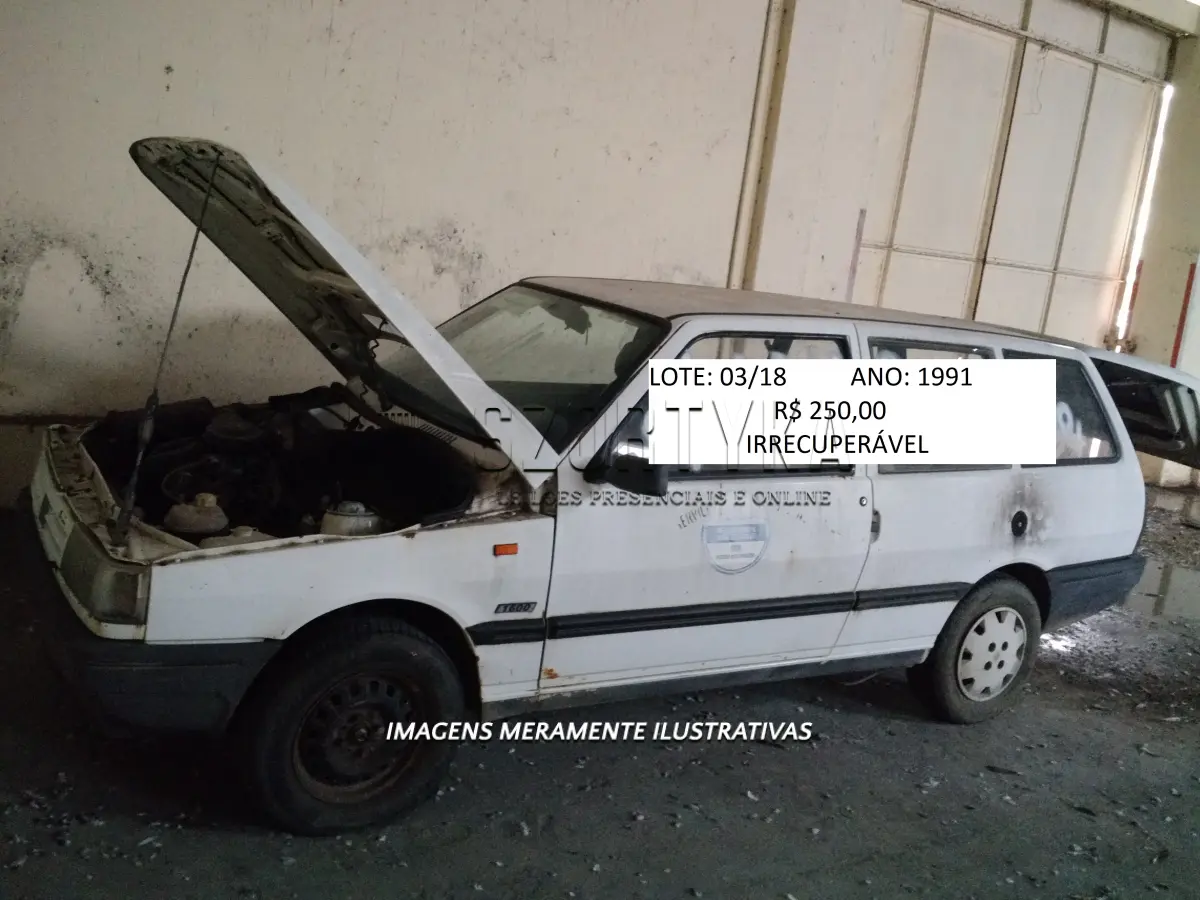 LOTE 003 - FIAT/ELBA S 1.6.