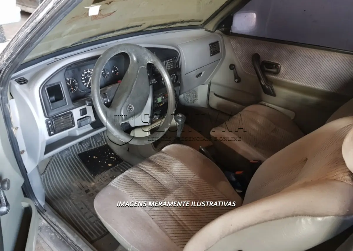 LOTE 002 - Veículo VW/Apollo GL, ano/mod 1991/1991.