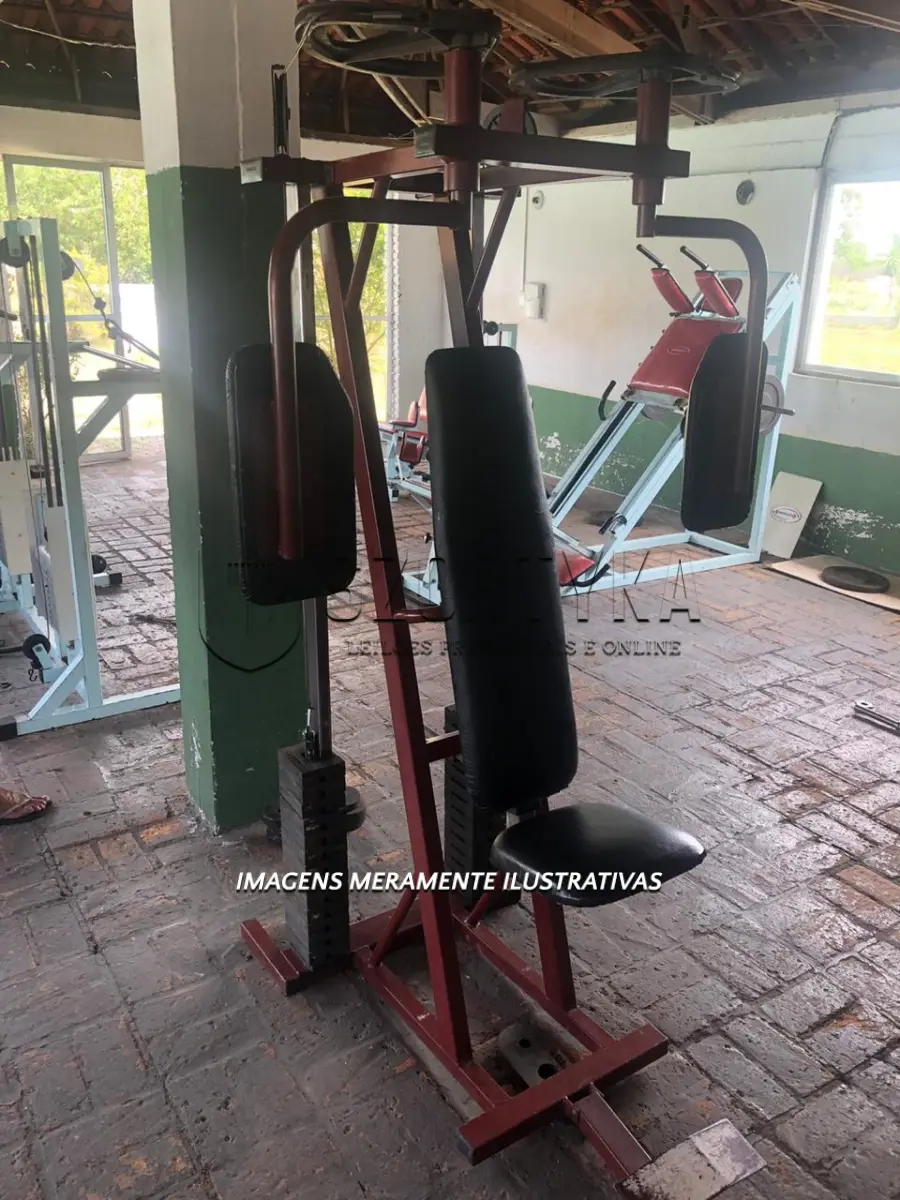 LOTE 001 - APARELHOS DE GINÁSTICA E MUSCULAÇÃO