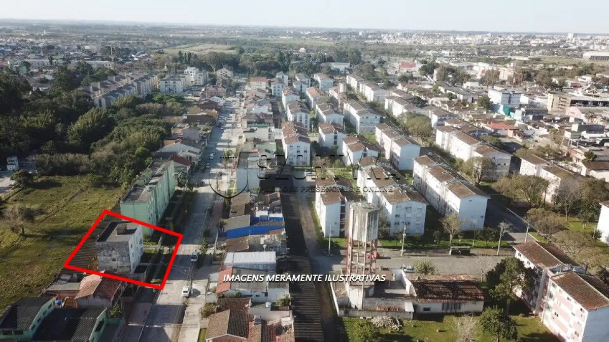 LOTE 001 - UM APARTAMENTO NO EDIFÍCIO PLANALTO, NA CIDADE DE PELOTAS