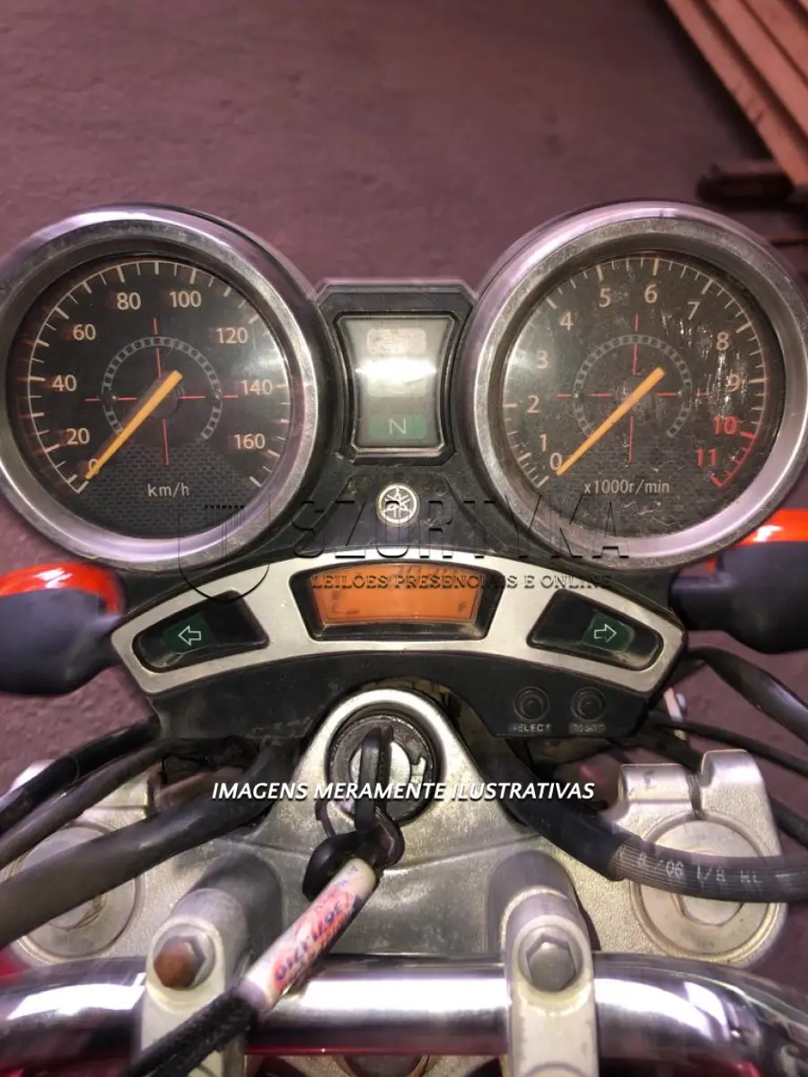 LOTE 000 - MOTOCICLETA YAMAHA/FAZER YS250, ANO/MOD 2007