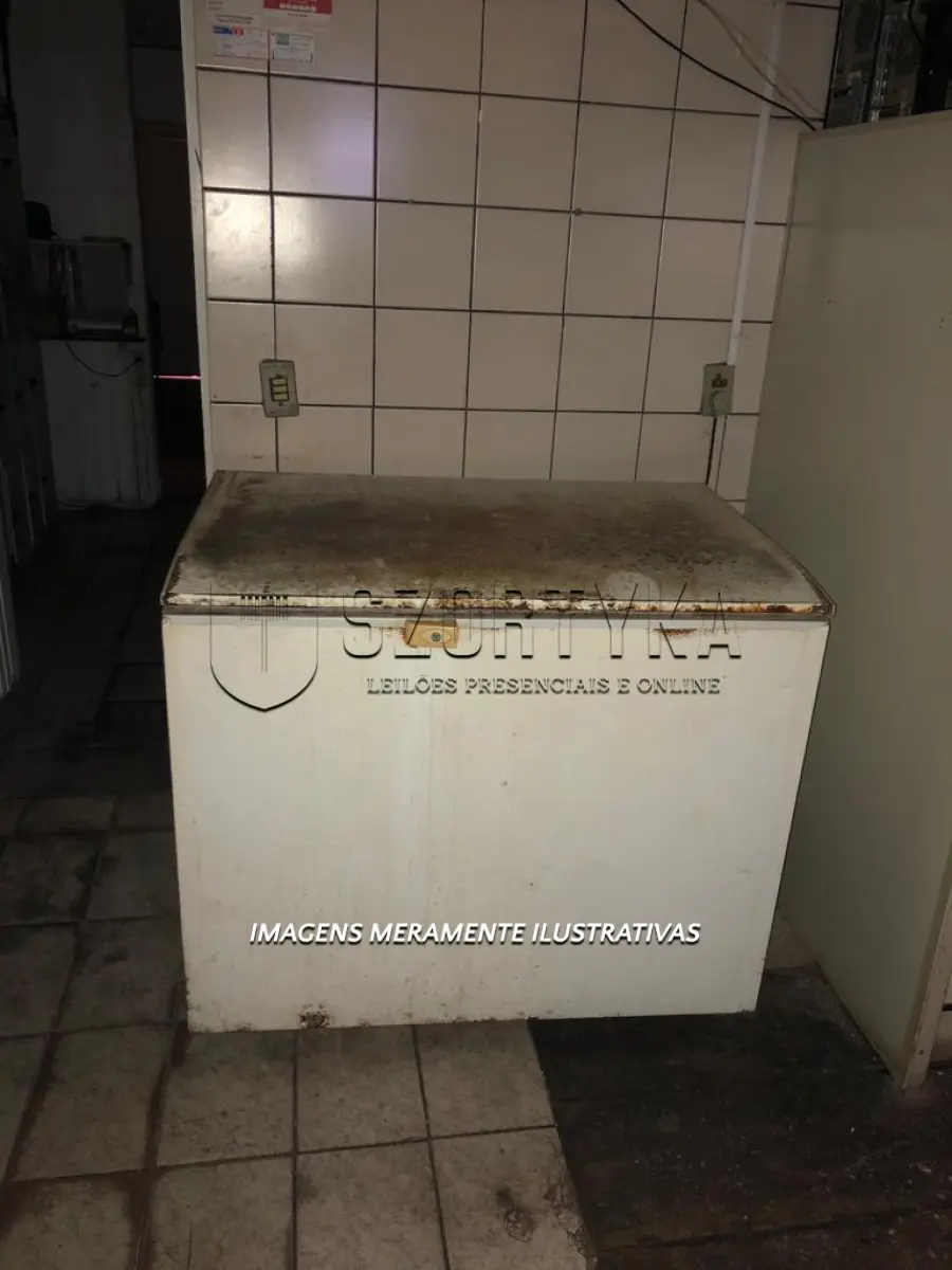 LOTE 03 - 01 freezer horizontal, com uma abertura.