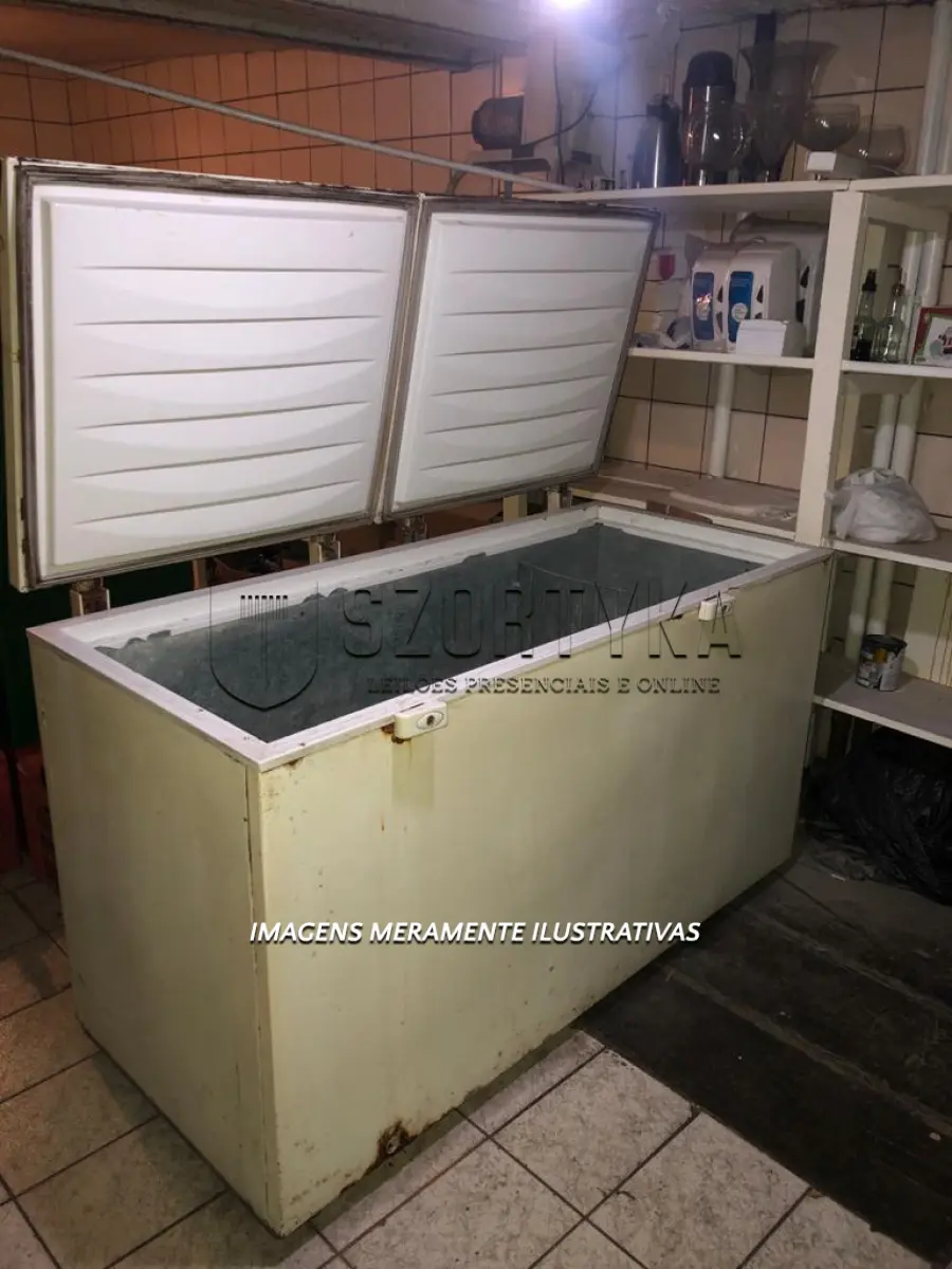 LOTE 12 - 01 freezer horizontal com duas aberturas.