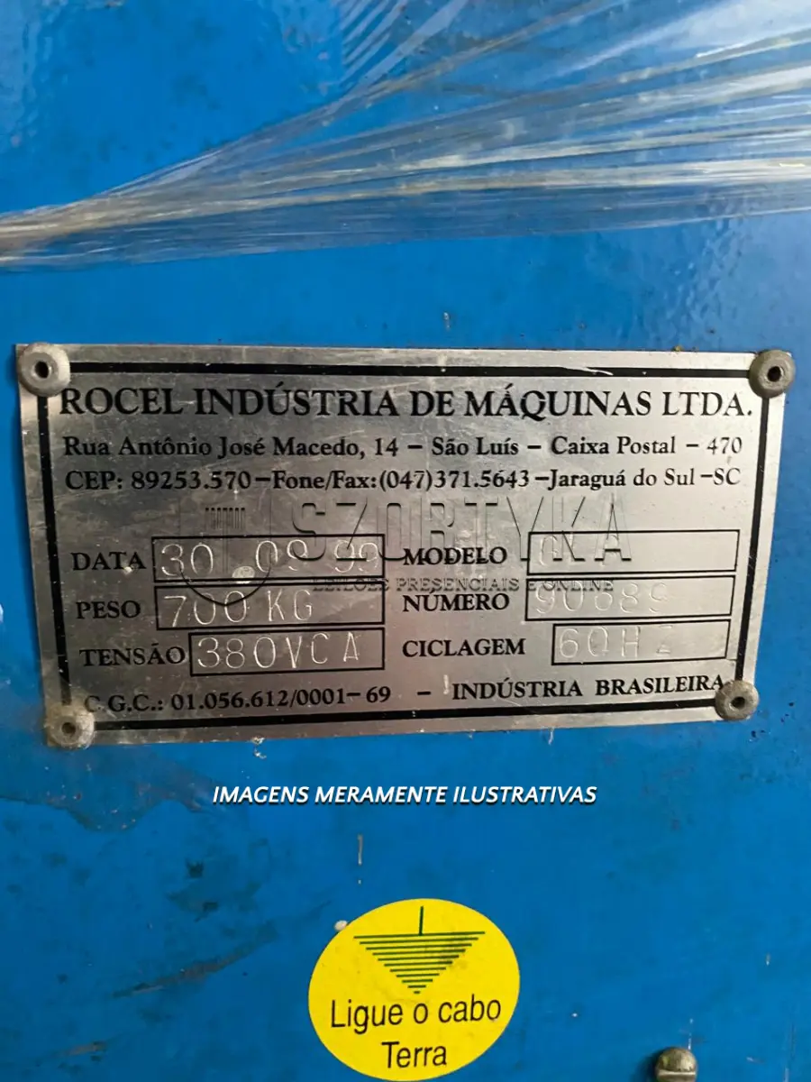 LOTE 002 - PLASTIFICADORA DE LATAS