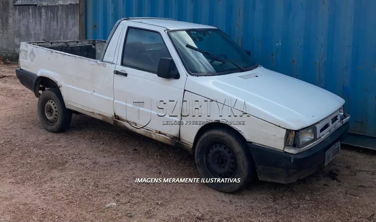 LOTE 001 - Leilão de uma Fiat Fiorino Working 1998