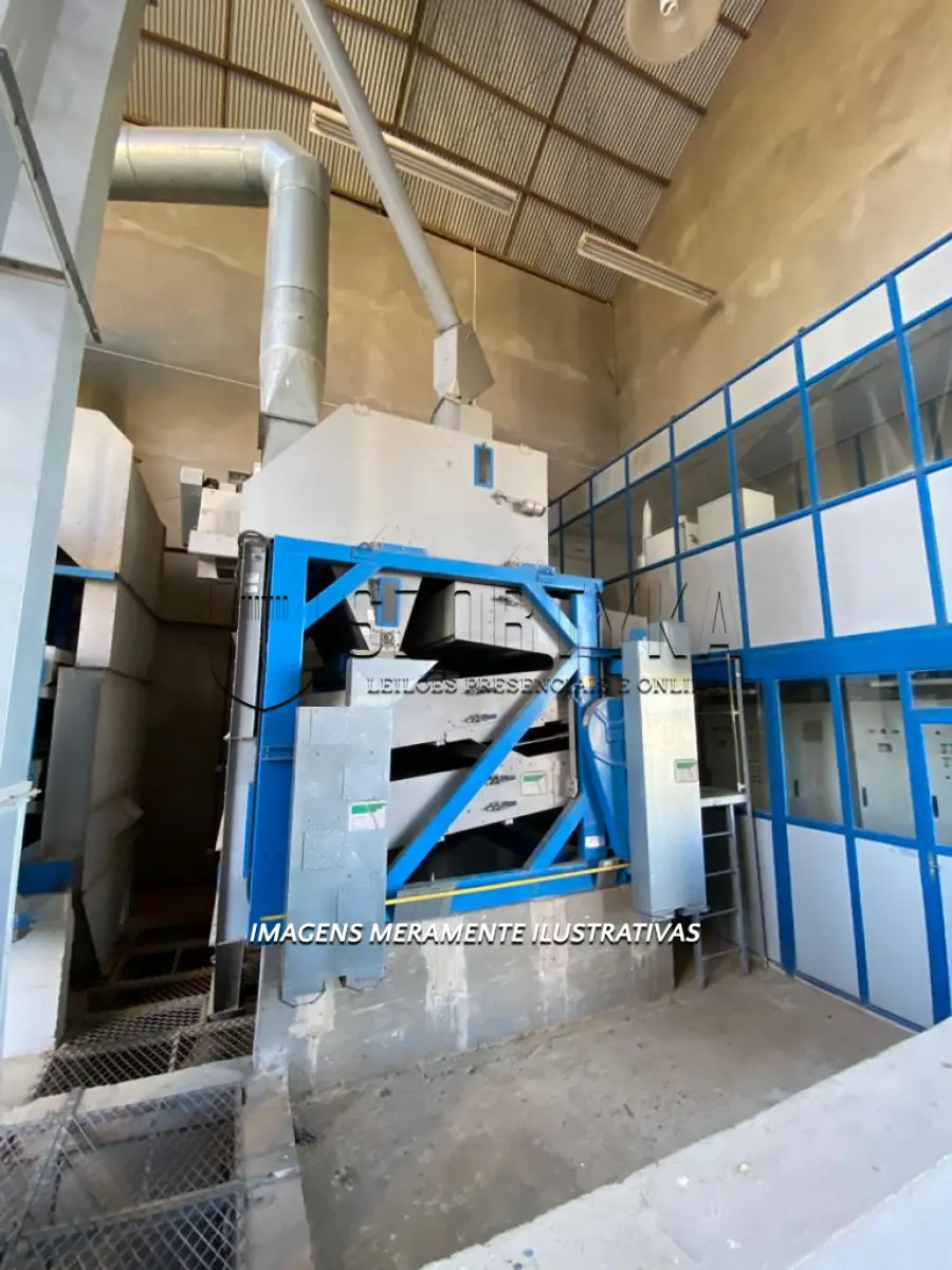 LOTE 001 - UNIDADE DE RECEPÇÃO, ARMAZENAGEM E SECAGEM DE GRÃOS