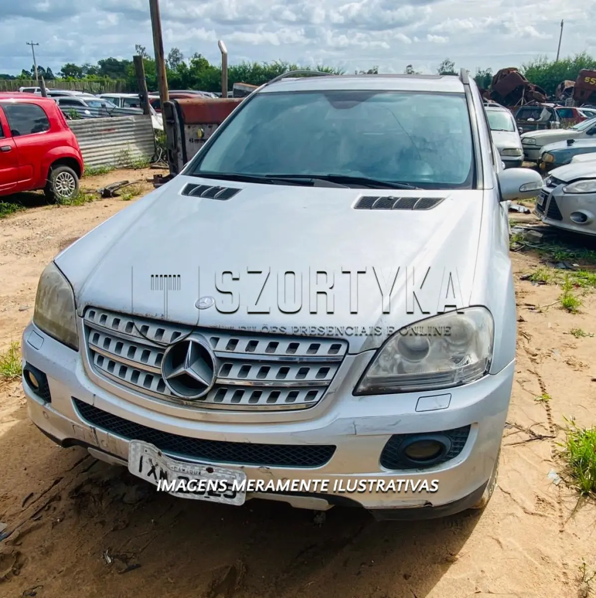 LOTE 003 - Caminhoneta I/M, BENZ ML 350, 2008