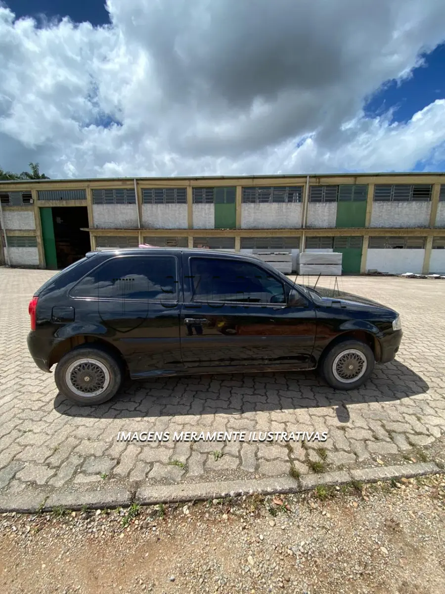 LOTE 001 - VW/GOL 1.0 GIV, ano/modelo 2008/2009