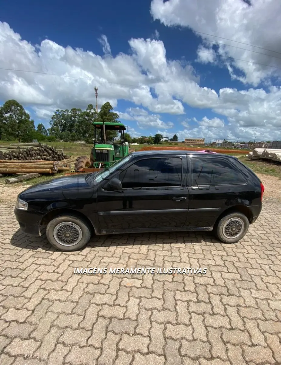 LOTE 001 - VW/GOL 1.0 GIV, ano/modelo 2008/2009