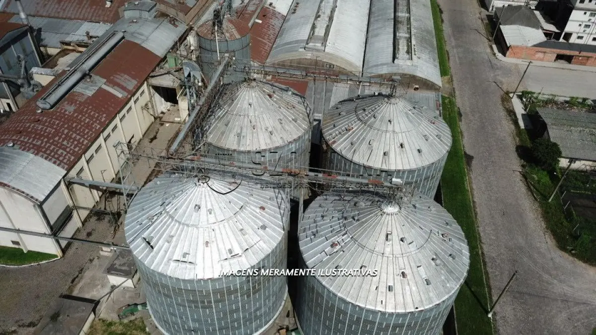 LOTE 01 - SILO DE ARMAZENAMENTO DE ARROZ