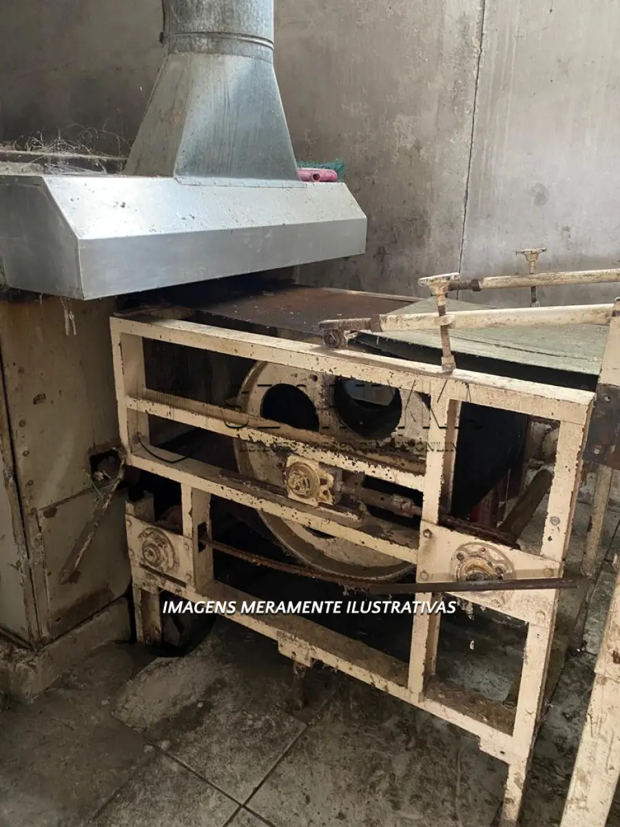 LOTE  - Leilão de um forno industrial elétrico para bolachas e biscoitos com 20 metros