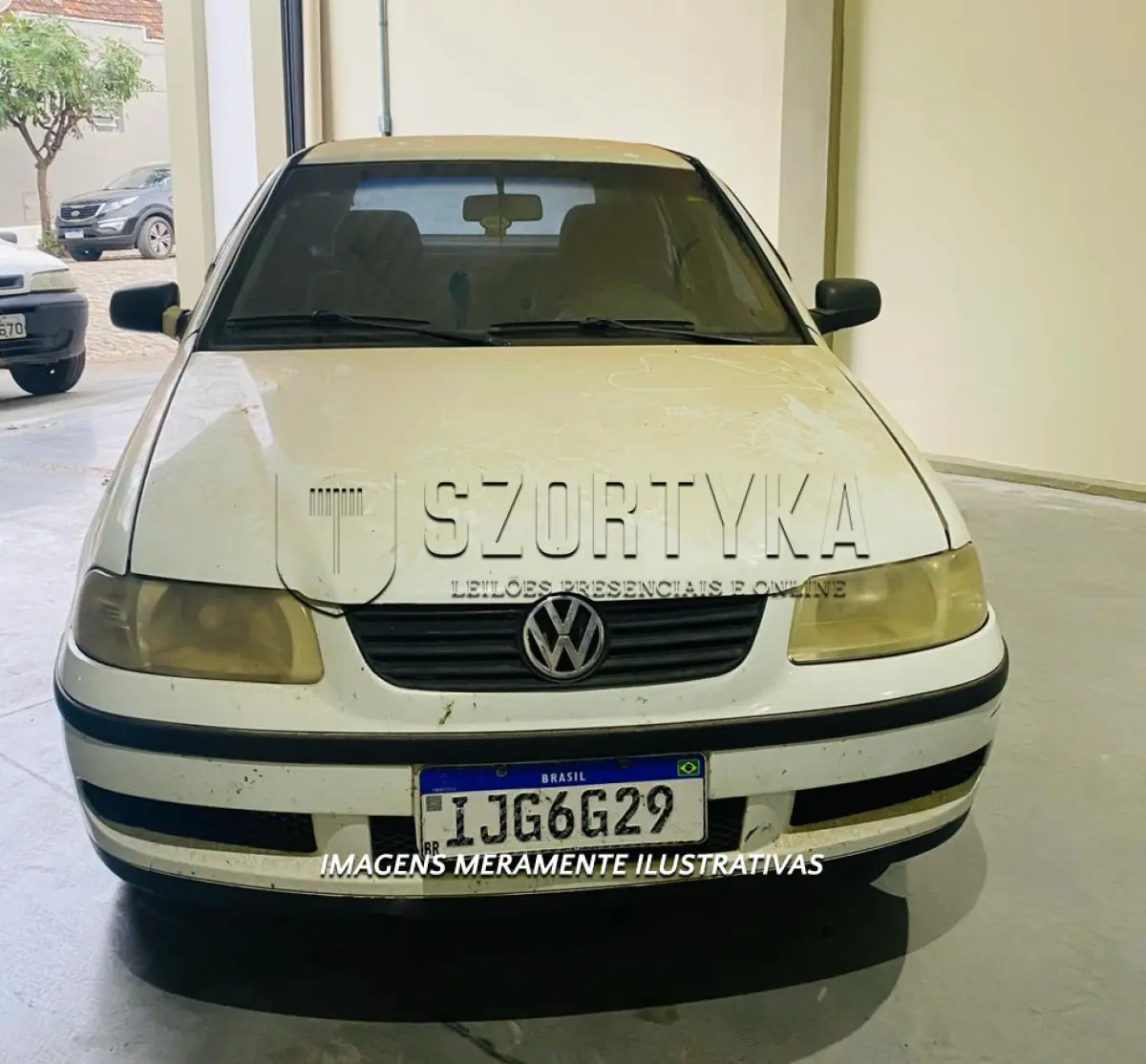 LOTE 001 - UM VW/GOL 16V, 1999/2000