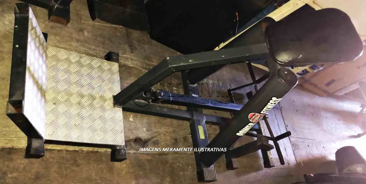 LOTE 001 - APARELHO DE MUSCULAÇÃO REMADA CAVALINHO, MARCA POWER FITNESS