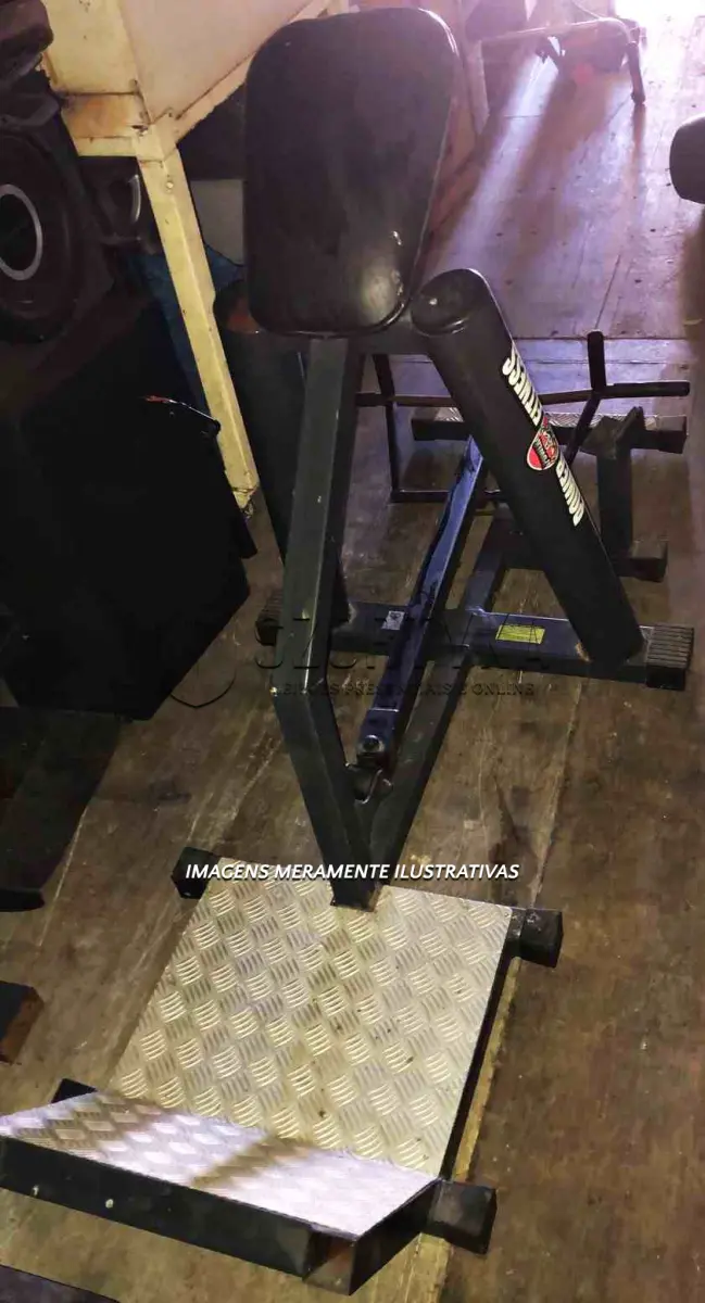 LOTE 001 - APARELHO DE MUSCULAÇÃO REMADA CAVALINHO, MARCA POWER FITNESS
