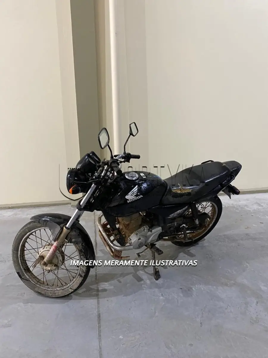 LOTE 001 - UMA HONDA/CG 150 TITAN ES, 2007