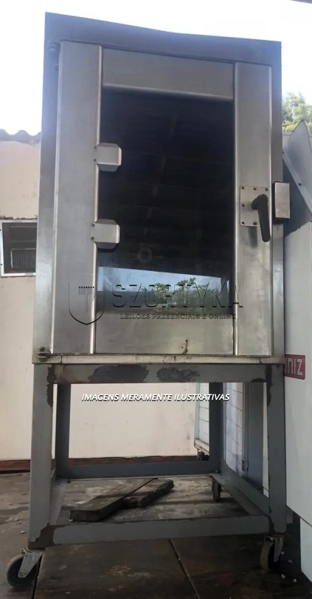 LOTE 005 - 01 FORNO ELÉTRICO TEDESCO TURBO, 10 ESTEIRAS
