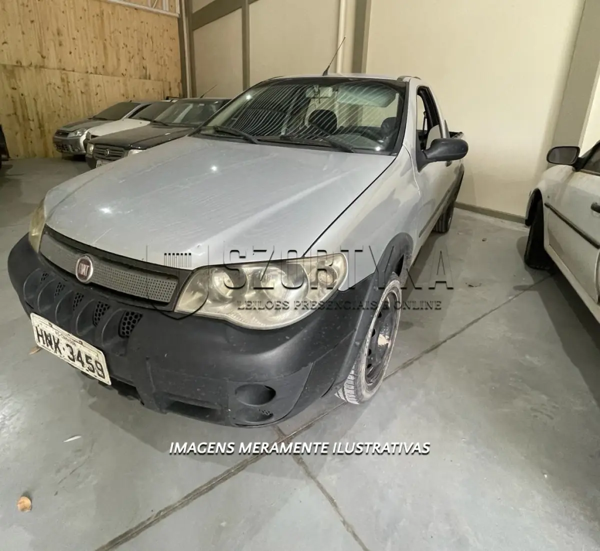 LOTE 001 - FIAT/STRADA FIRE FLEX, ANO/MOD 2010.
