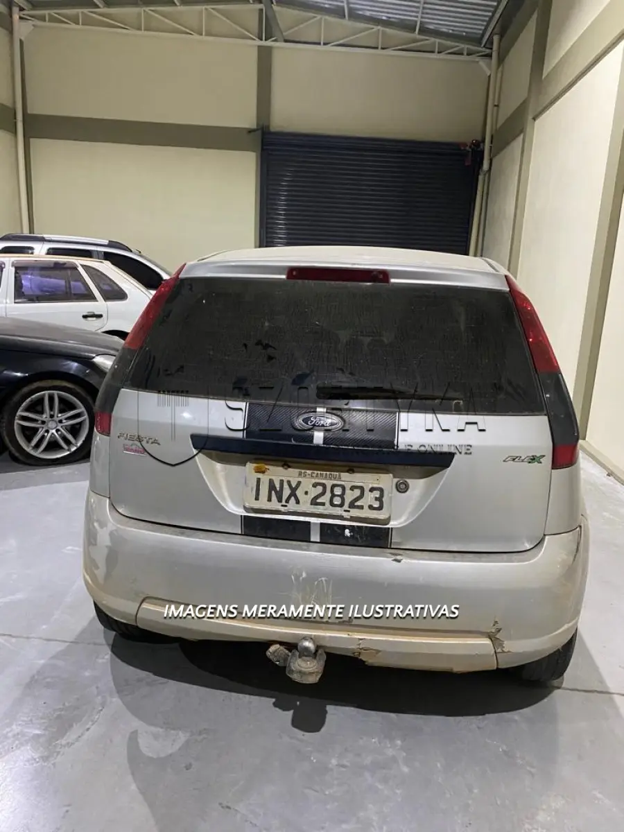 LOTE 001 - FORD/FIESTA FLEX, 2007/2008