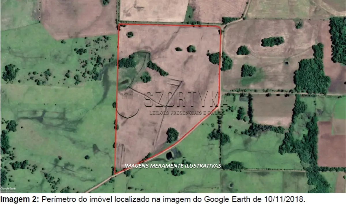 LOTE 001 - FRAÇÃO DE TERRAS COM 13has 85as 14cas EM PIRAPÓ/RS