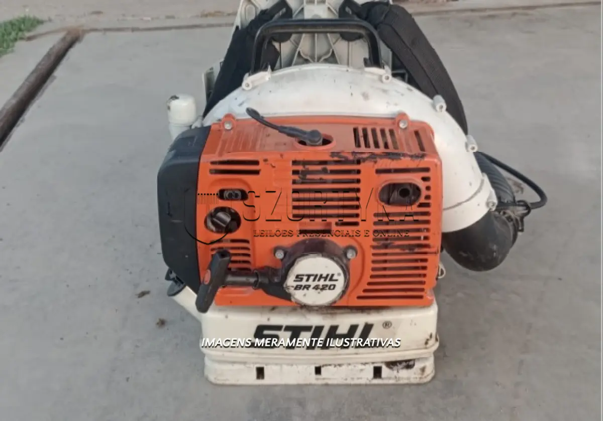 LOTE 023 - SOPRADOR COSTAL STIHL BR 420