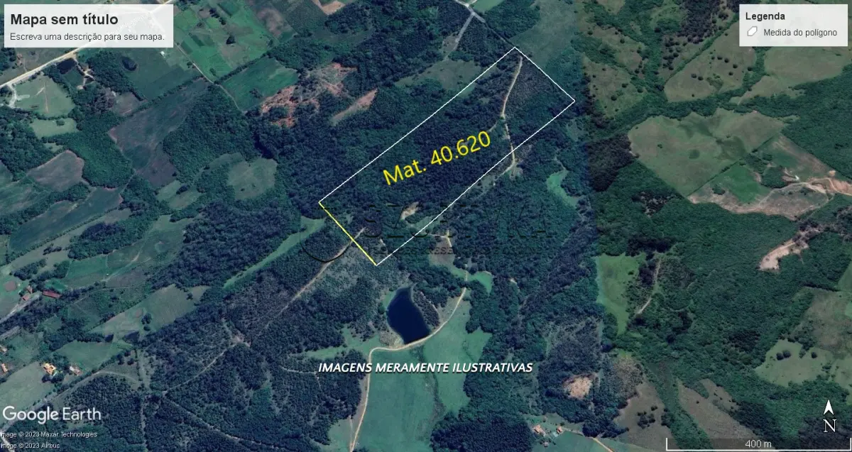 LOTE 005 - UMA FRAÇÃO DE TERRAS DE 17HA, EM MORRO REDONDO