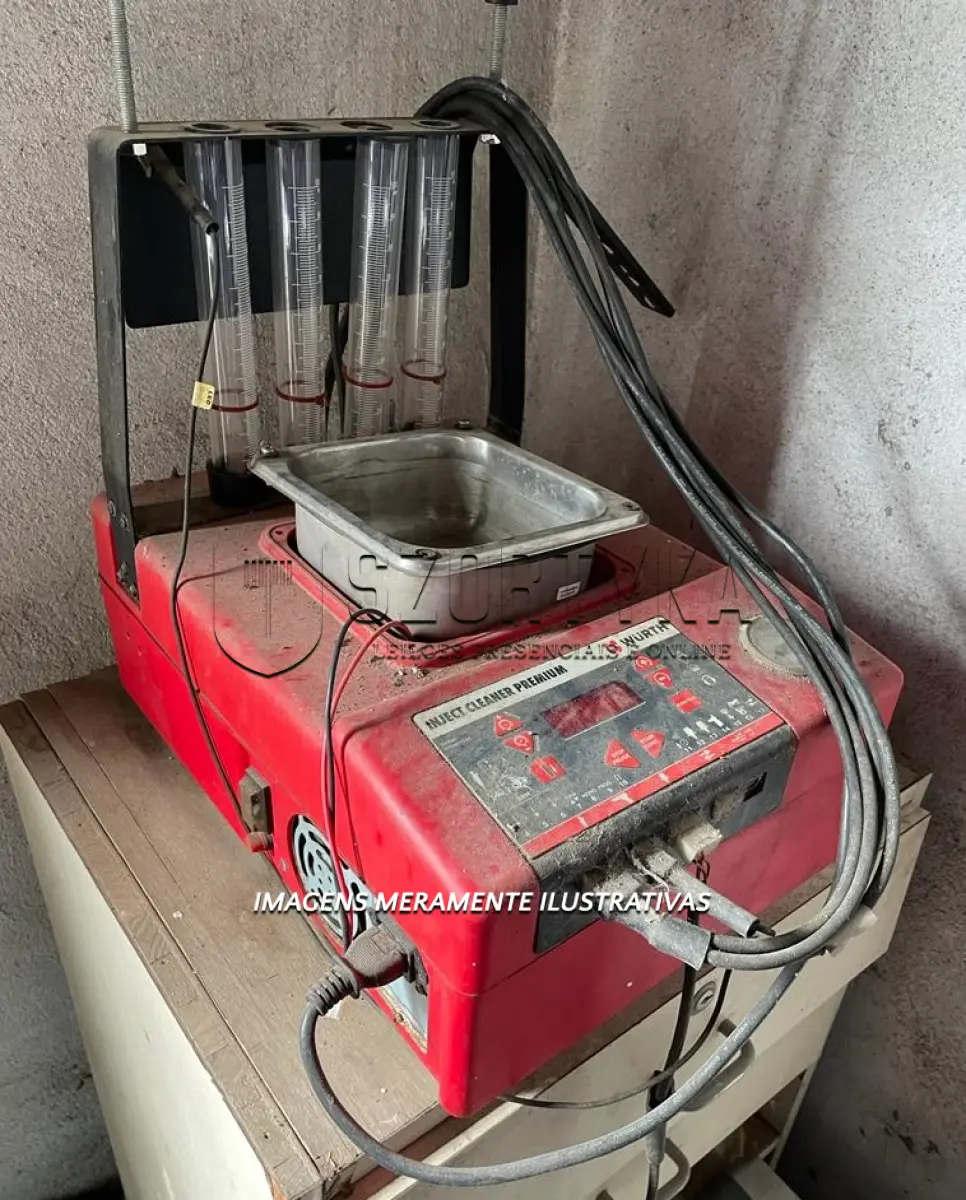 LOTE 000 - MÁQUINA DE LIMPEZA DE BICOS INJETORES WURTH