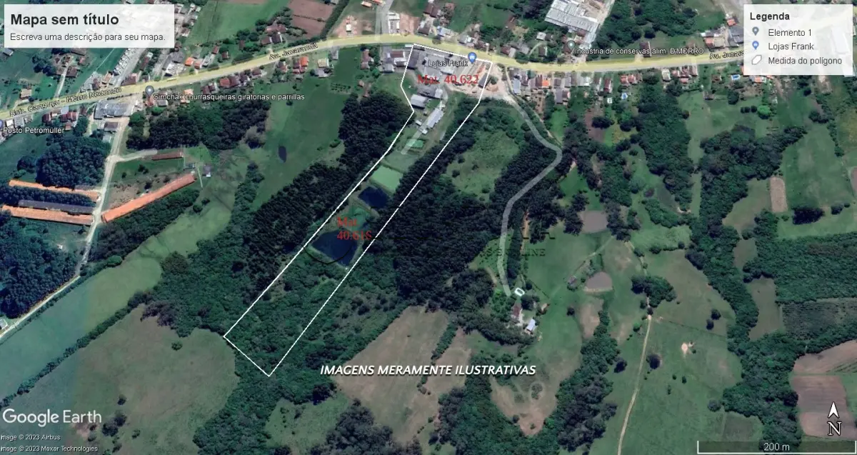 LOTE 007 - IMÓVEL CONTENDO UM COMPLEXO INDUSTRIAL E UM PRÉDIO COMERCIAL TOTALIZANDO 10.341M², EM MORRO REDONDO
