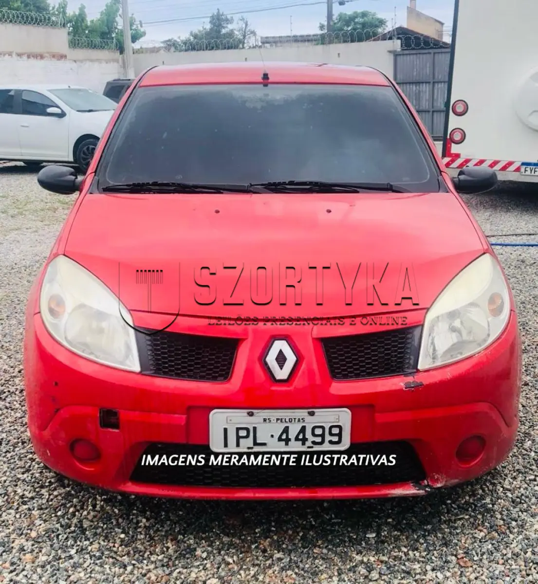 LOTE 001 - RENAULT SANDERO EXP. 1.0 16V, 2008/2009