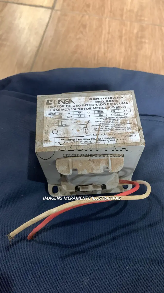 LOTE 003 - MATERIAL ÉLETRICO NOVO