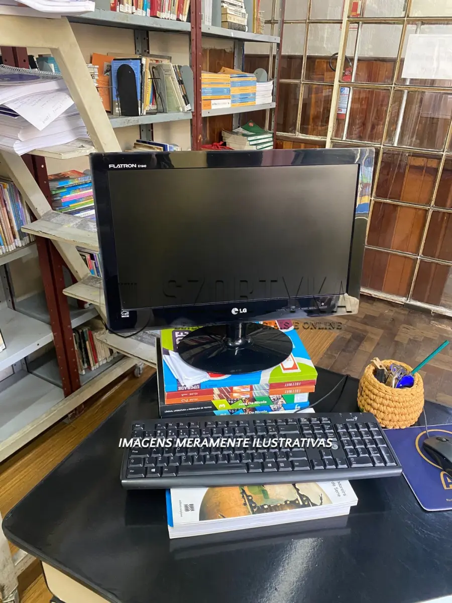 LOTE 003 - CPU, MONITOR E IMPRESSORA