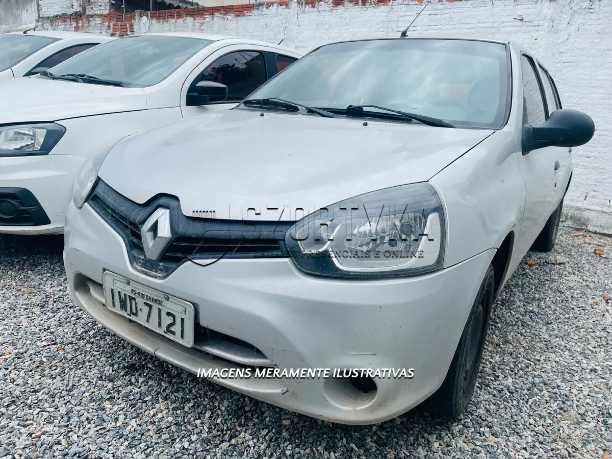 LOTE 006 - RENAULT/CLIO, placas IWD7121, cor prata, ano/mod 2014/2015