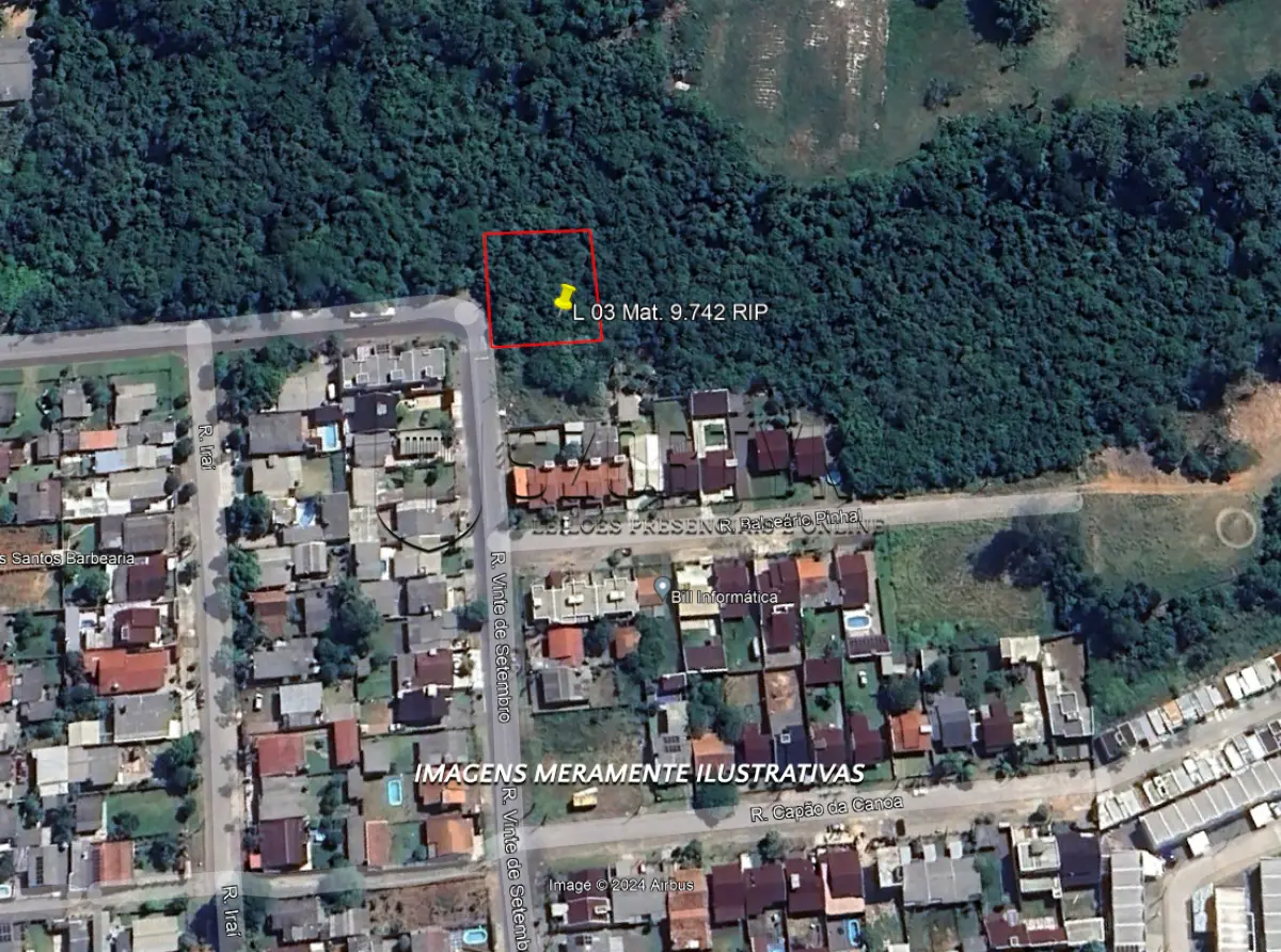 LOTE 006 - ÁREA PÚBLICA MATRICULA N°9.742, NA RUA 20 DE SETEMBRO EM PORTÃO/RS