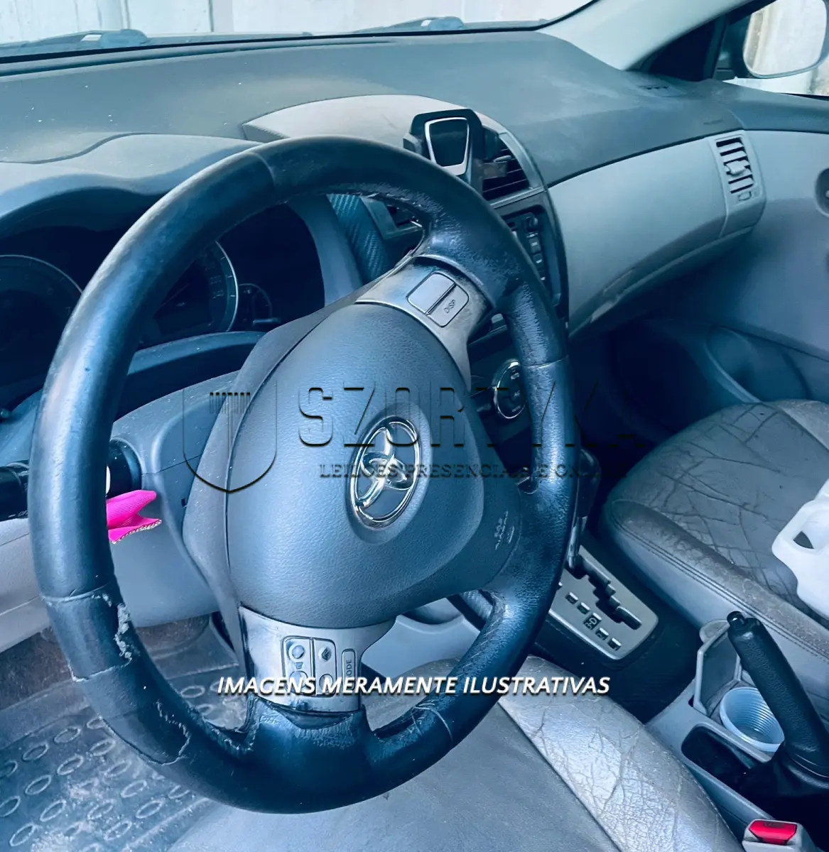 LOTE 001 - TOYOTA COROLLA XEI FLEX, ANO/MOD 2008/2009