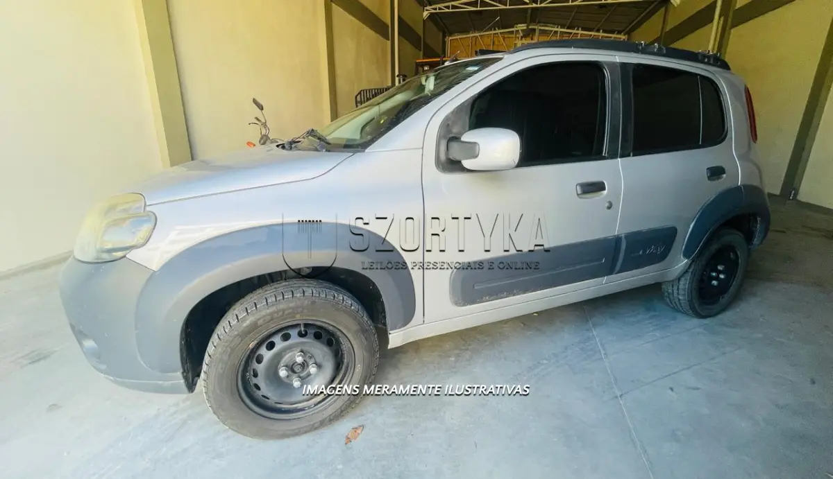 LOTE 001 - UM FIAT/UNO WAY 1.0, ANO/MOD 2013/2014