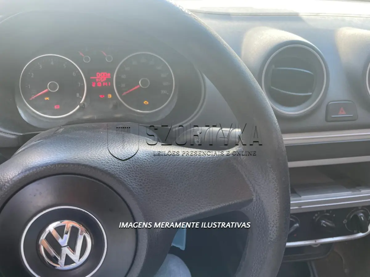 LOTE 001 - VW/GOL, placas IUT2335, cor branca, ano/mod 2013/2014