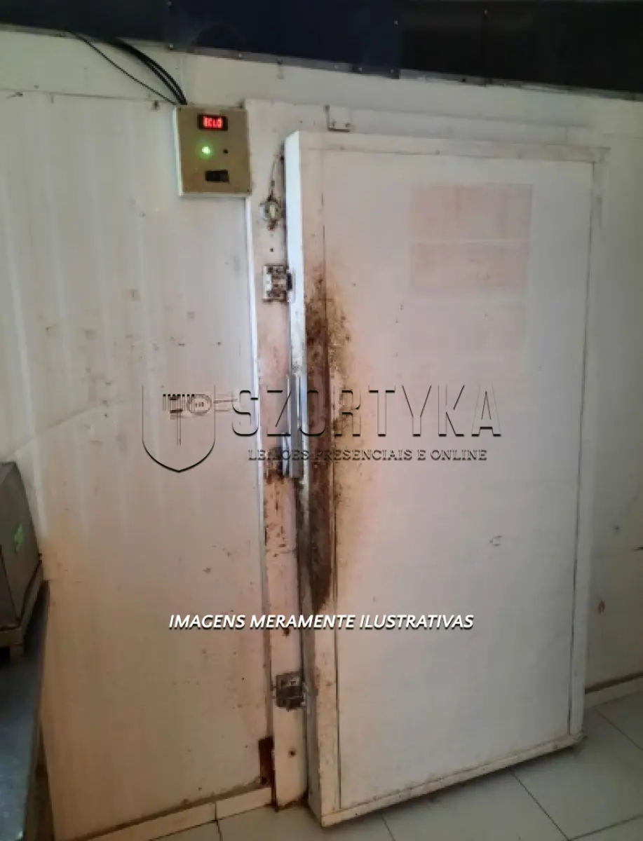 LOTE 001 - Duas câmaras de refrigeração, com 9,00m² (cada), completas
