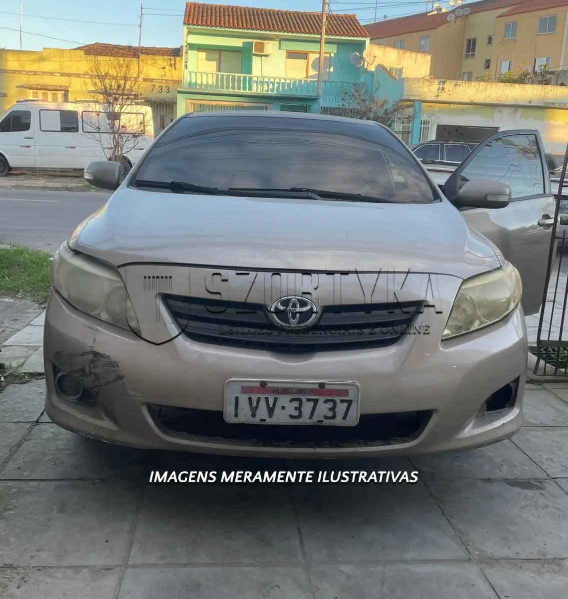 LOTE 001 - TOYOTA COROLLA XEI FLEX, ANO/MOD 2008/2009