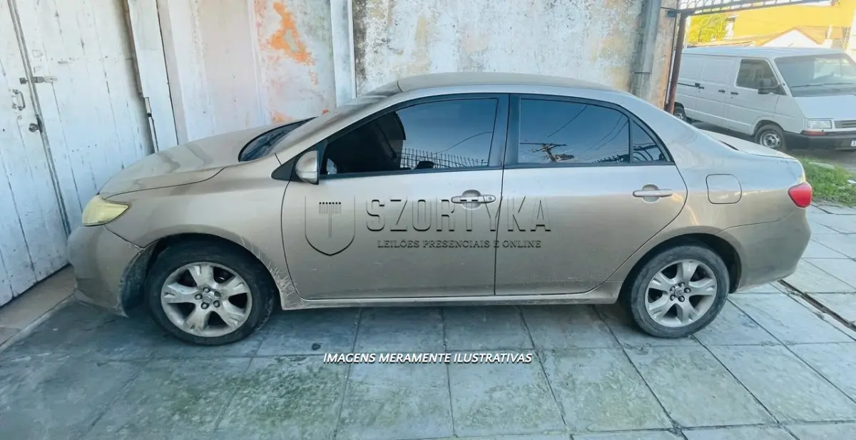 LOTE 001 - TOYOTA COROLLA XEI FLEX, ANO/MOD 2008/2009