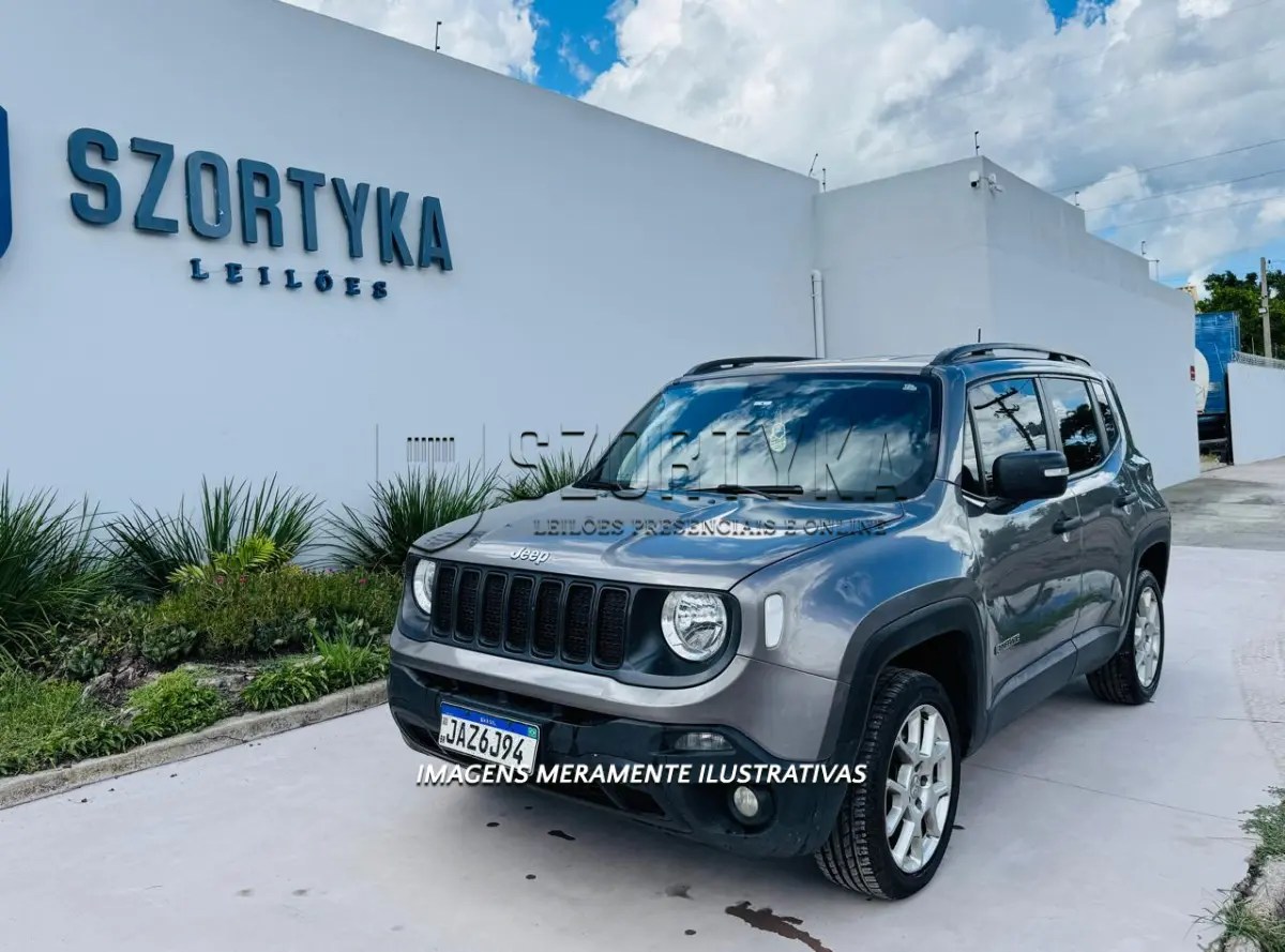 LOTE 001 - Jeep Renegade Sport AT, ano/modelo 2021/2021
