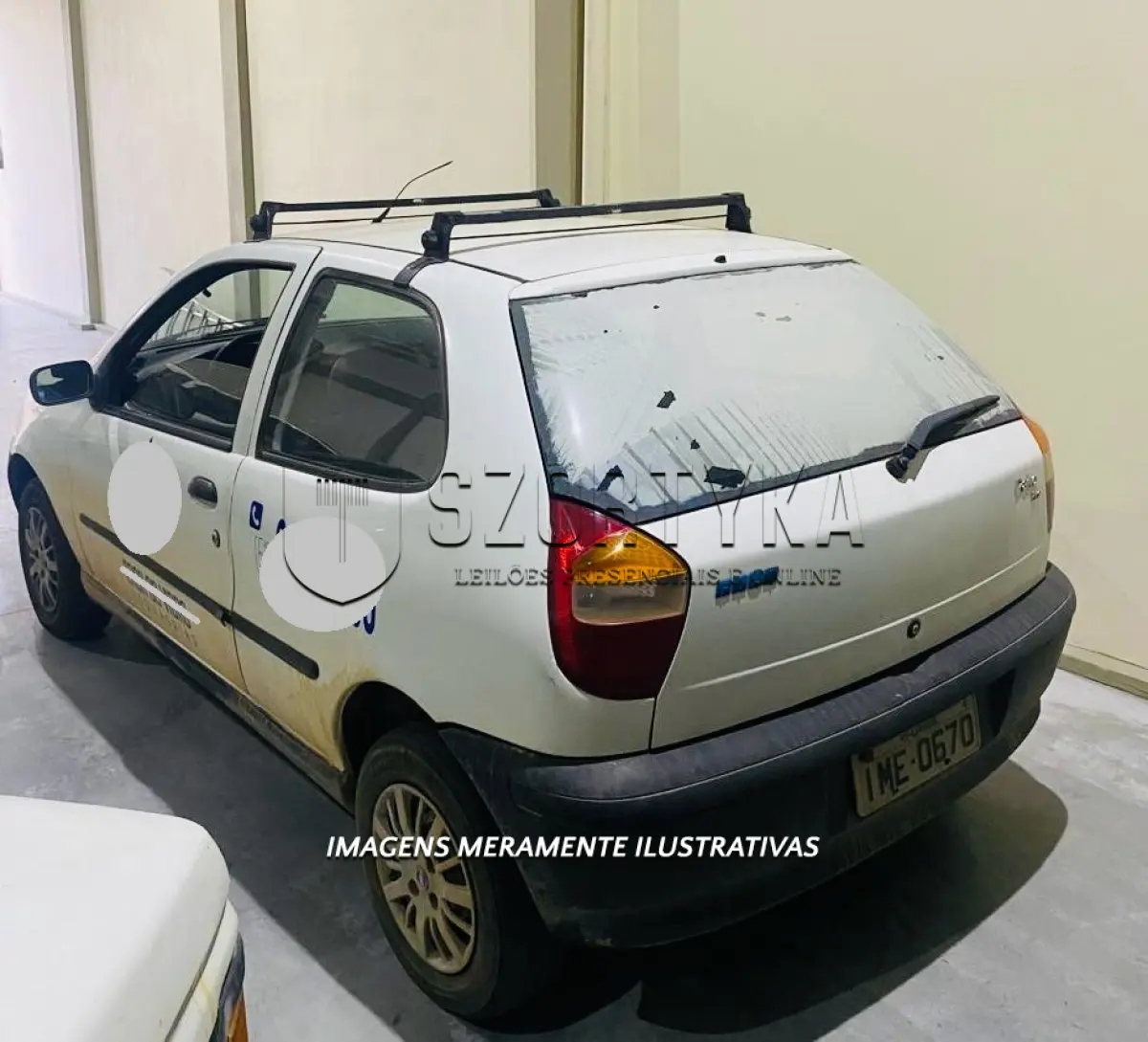 LOTE 001 - FIAT PALIO EX FIRE FLEX, 2005