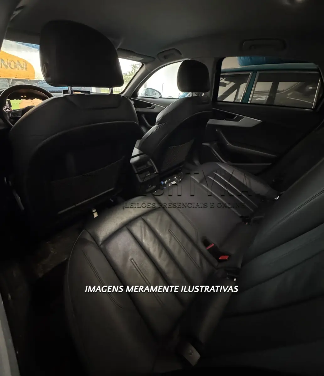 LOTE 002 - I/AUDI A4 2.0TFSI, cor branca, ano/modelo 2015/2016