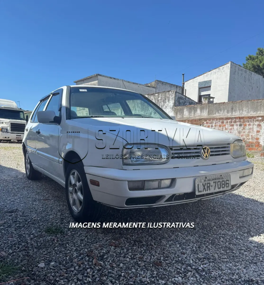 LOTE 001 - VOLKSWAGEN/GOLF GL 1.8, 1996