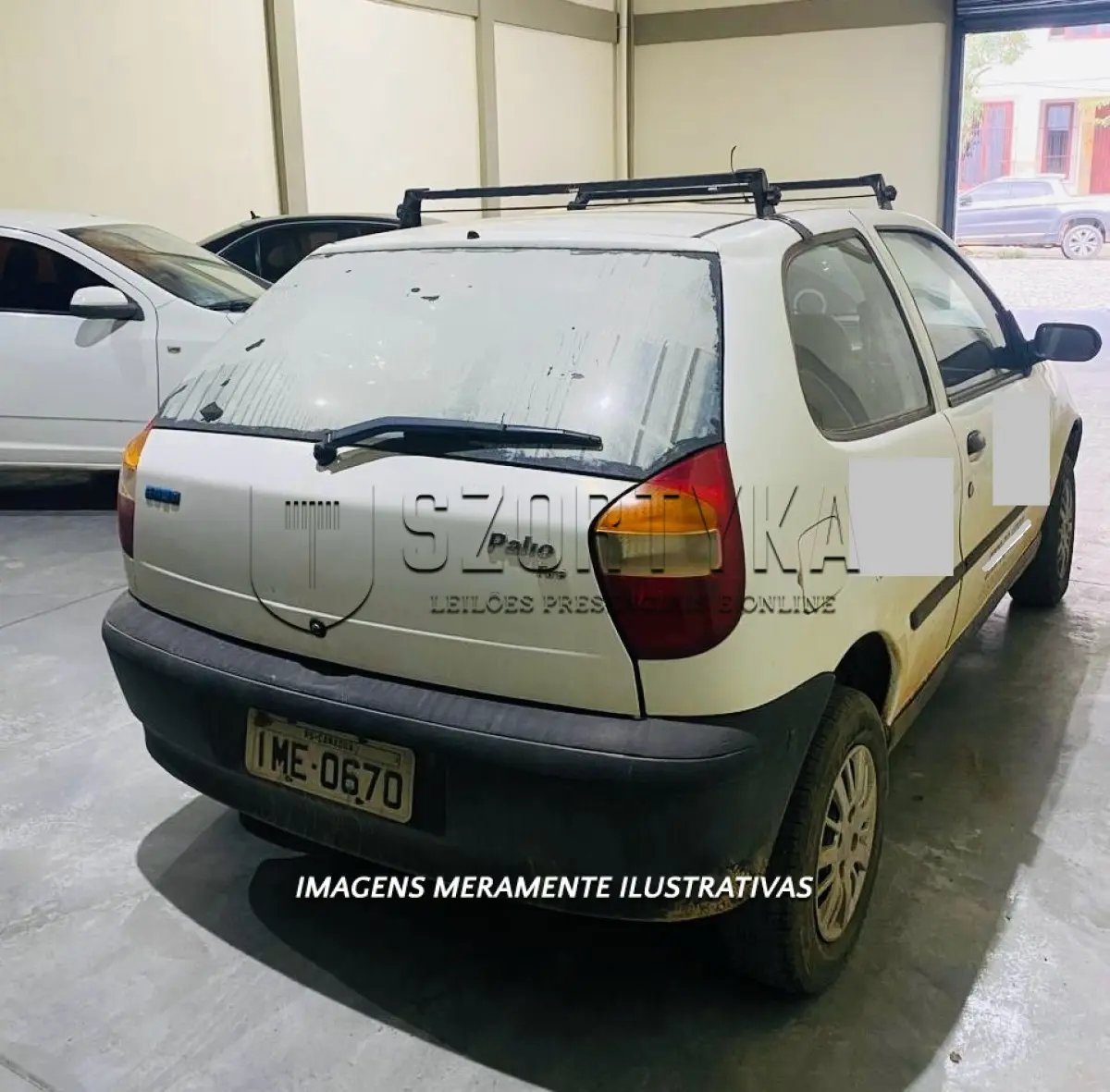 LOTE 001 - FIAT PALIO EX FIRE FLEX, 2005