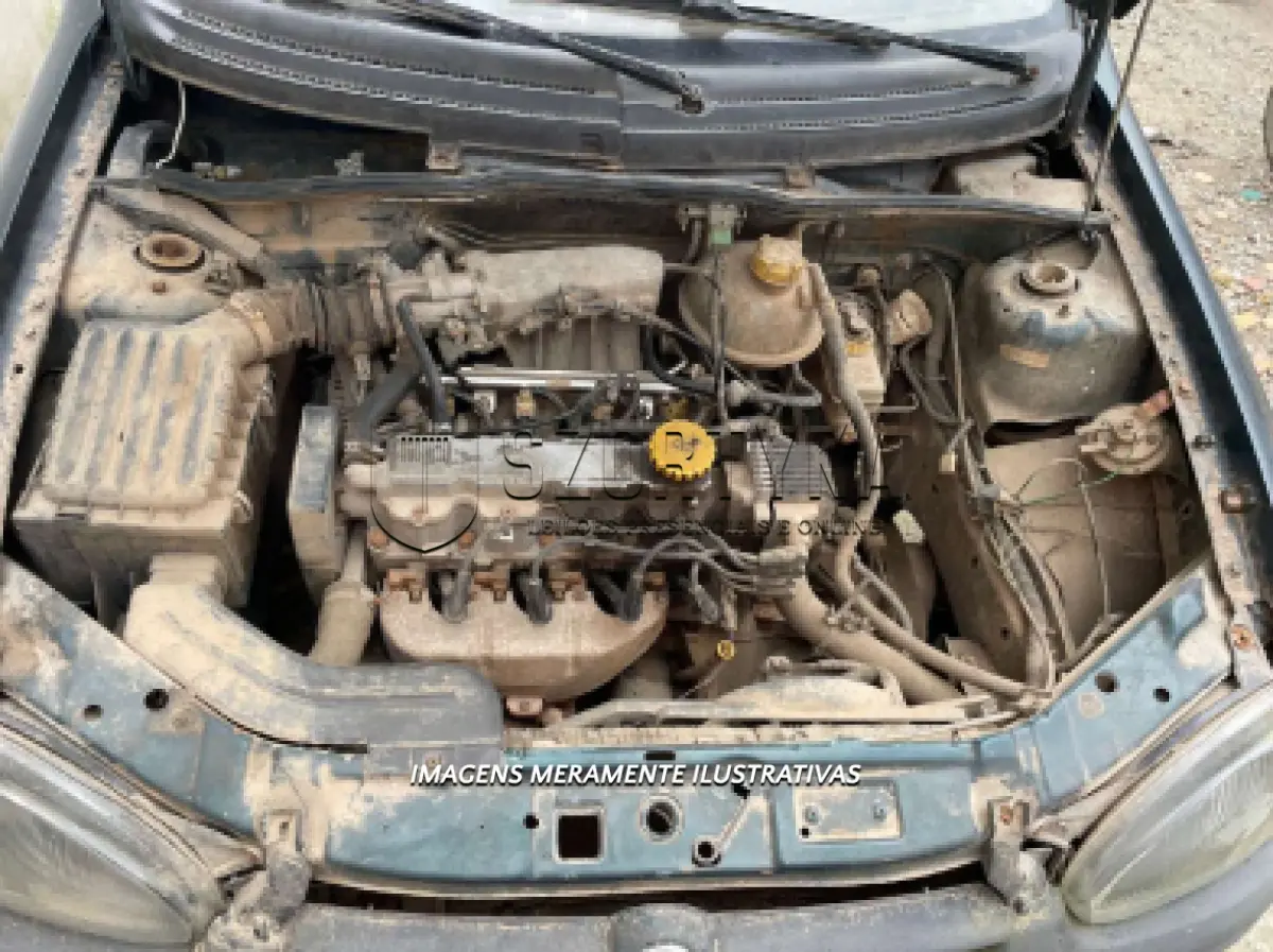 LOTE 001 - GM/Corsa Wind ano/mod 1997, cor verde