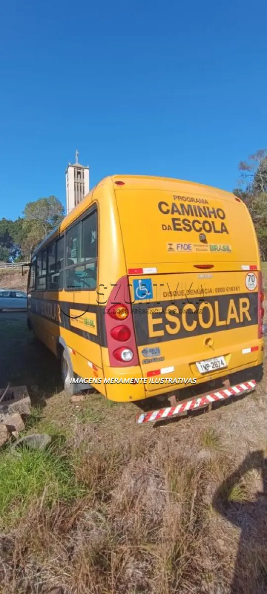 LOTE 007 - IVECO MICROONIBUS, CITYCLASS 70C17, 22P, DIESEL, ANO/MODELO 2015/2015